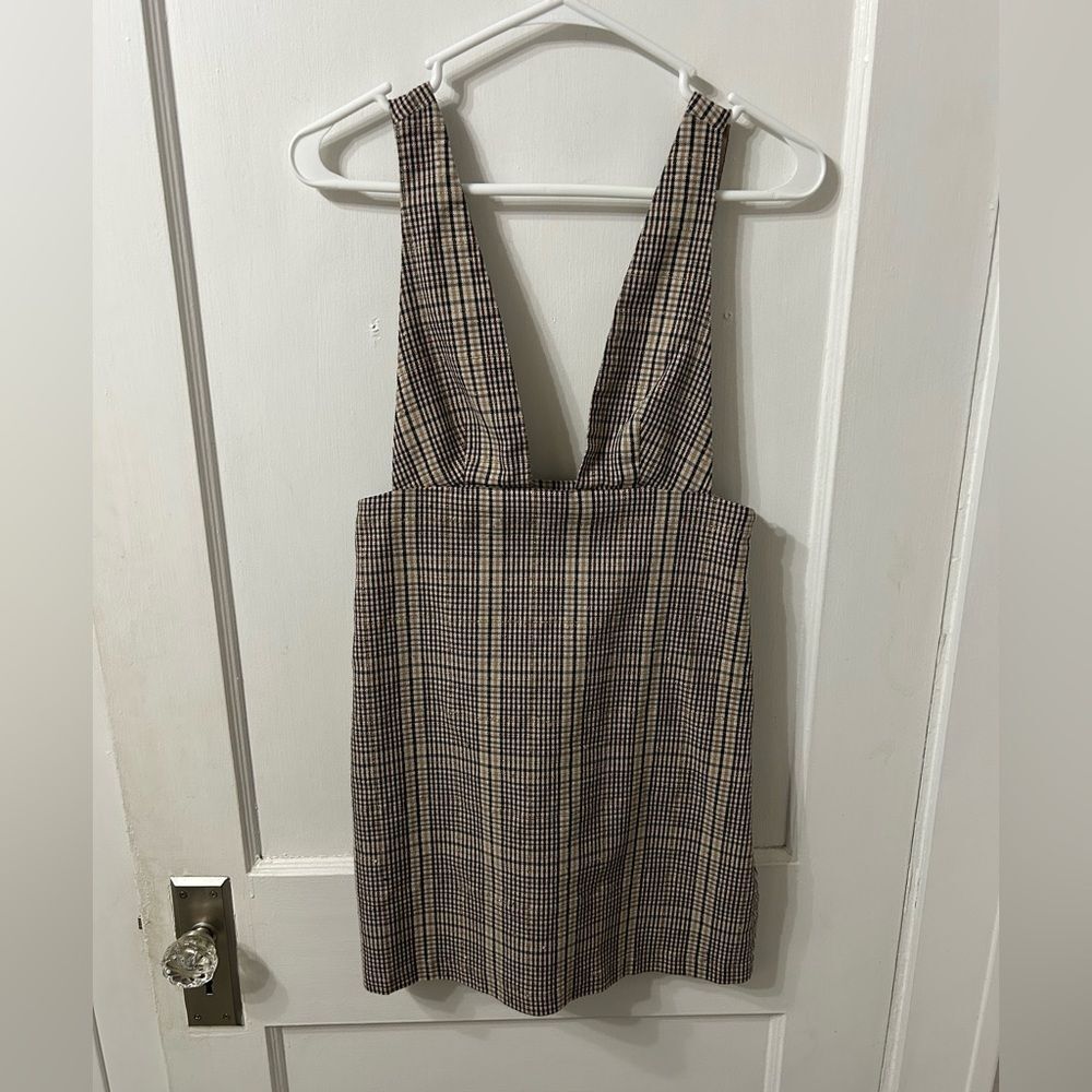 Zara Checkered Mini Dress